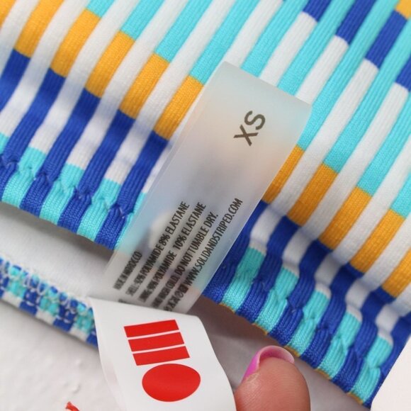 Solid & Striped The Ginger Bottom in Technicolor Mosaic Size XS - Picture 6 of 6